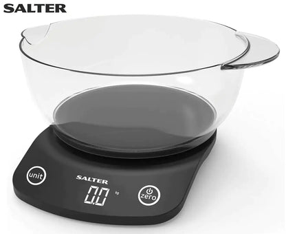 Vega 5Kg Electronic Kitchen Scale Digital Food Weight W/ 1.8L Glass Jug